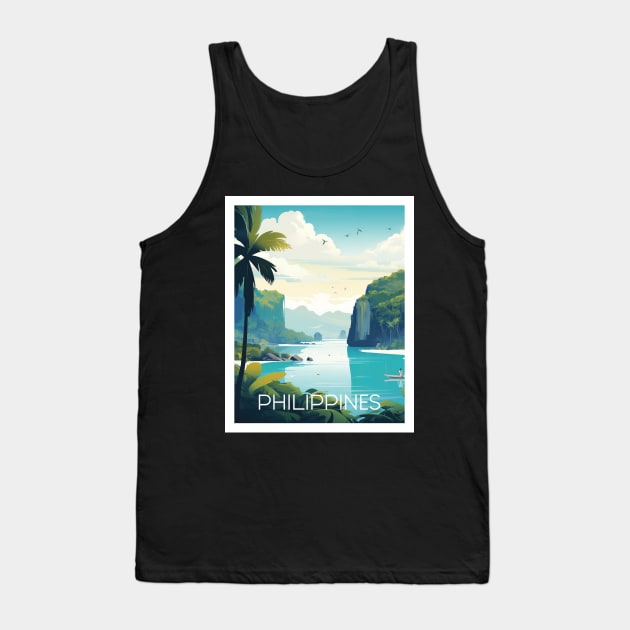 PHILIPPINES Tank Top by MarkedArtPrints